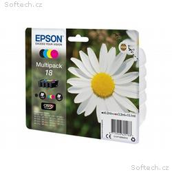 Epson 18 Multipack - 4-balení - 15.1 ml - černá, ž