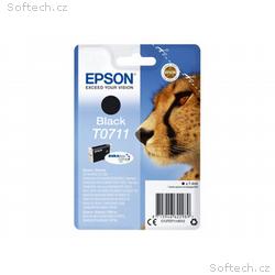 Epson T0711 - 7 ml - černá - originální - blistr s