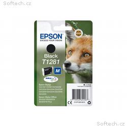 Epson T1281 - Velikost M - černá - originální - bl
