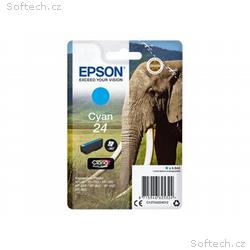 Epson 24 - 4.6 ml - azurová - originální - inkoust