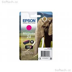 Epson 24 - 4.6 ml - purpurová - originální - inkou