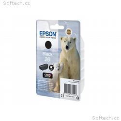 Epson 26 - 6.2 ml - černá - originální - inkoustov