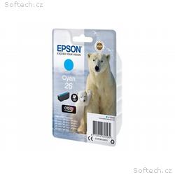 Epson 26 - 4.5 ml - azurová - originální - blistr 