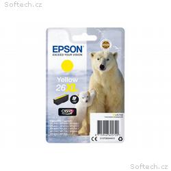 Epson 26XL - 8.7 ml - XL - žlutá - originální - bl