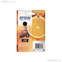 Epson 33 - 6.4 ml - černá - originální - blistr - 