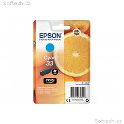 Epson 33 - 4.5 ml - azurová - originální - blistr 