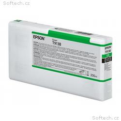 Epson T913B - 200 ml - zelená - originální - inkou