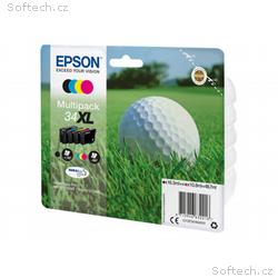 Epson 34XL - 4-balení - XL - černá, žlutá, azurová