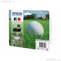 Epson 34XL - 4-balení - XL - černá, žlutá, azurová