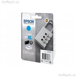 Epson 35XL - 20.3 ml - XL - azurová - originální -