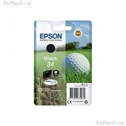 Epson 34 - 6.1 ml - černá - originální - blistr s 