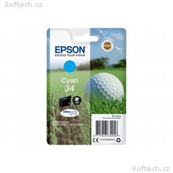 Epson 34 - 4.2 ml - azurová - originální - blistr 