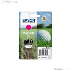 Epson 34 - 4.2 ml - purpurová - originální - inkou