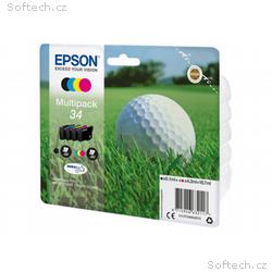 Epson 34 - 4-balení - černá, žlutá, azurová, purpu