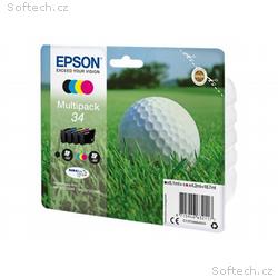 Epson 34 Multipack - 4-balení - černá, žlutá, azur