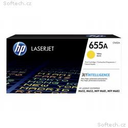 HP 655A - Žlutá - originální - LaserJet - kazeta s