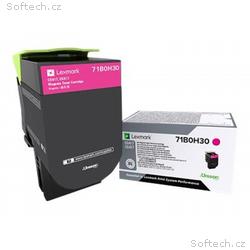 Lexmark X417 - Vysoká výtěžnost - purpurová - orig