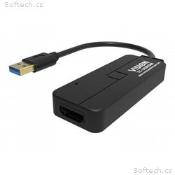 Vision - Externí video adaptér - USB 3.0 - HDMI - 
