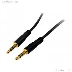 StarTech.com 3.5mm Audio Cable - 3 ft - Slim - M, 