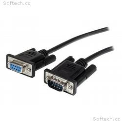 StarTech.com 2m Black Straight Through DB9 RS232 S