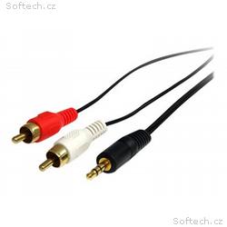 StarTech.com 3 ft Stereo Audio Cable - 3.5mm Male 