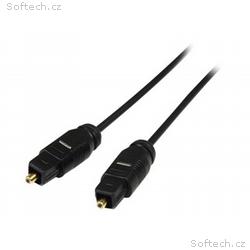 StarTech.com 15 ft Thin Toslink Digital Optical SP