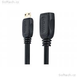 StarTech.com 5in Mini HDMI to HDMI Adapter, 4K Hig