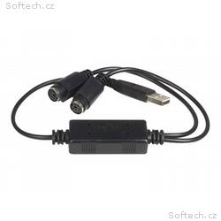 StarTech.com USB to PS2 Adapter for Keyboard and M