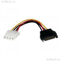 StarTech.com 6in SATA to LP4 Power Cable Adapter -
