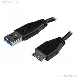 StarTech.com 15cm 6in Short Slim USB 3.0 A to Micr