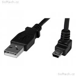 StarTech.com 1m Mini USB Cable Cord - A to Up Angl