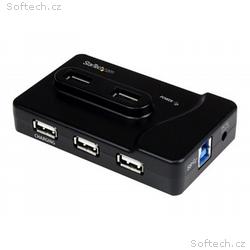 StarTech.com 7 Port USB Hub - 2 x USB 3A, 4 x USB 