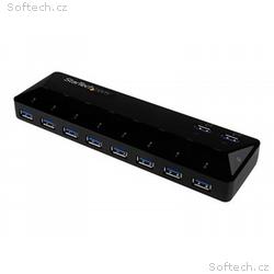 StarTech.com 10 Port USB 3.0 Hub with Charge & Syn