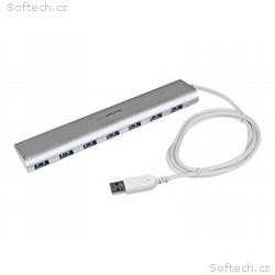 StarTech.com 7 Port Compact USB 3.0 Hub with Built