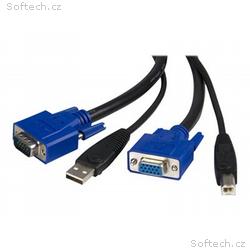 StarTech.com 2-in-1 USB KVM Cable - Keyboard, vide