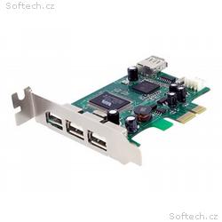 StarTech.com 4 Port PCI Express Low Profile High S
