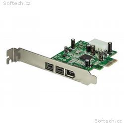 StarTech.com 3 Port 2b 1a 1394 PCI Express FireWir