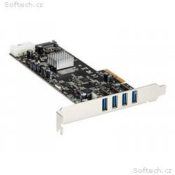 StarTech.com 4 Port USB 3.0 PCIe Card w, 4 Dedicat