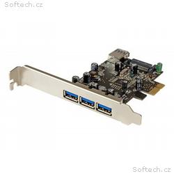 StarTech.com 4 Port PCI Express USB 3.0 Card - 3 E
