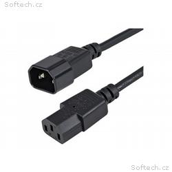StarTech.com 1m (3ft) Power Extension Cord, C14 to