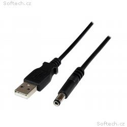 StarTech.com 1m USB to Type N Barrel 5V DC Power C