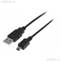 StarTech.com 2m Mini USB 2.0 Cable A to Mini B M, 