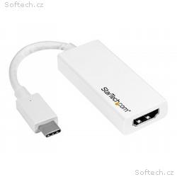 StarTech.com USB-C to HDMI Adapter - White - 4K 60