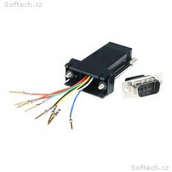 StarTech.com DB9 to RJ45 Modular Adapter - M, F - 