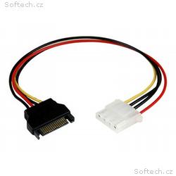 StarTech.com 12in SATA to LP4 Power Cable Adapter 