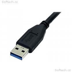 StarTech.com 0.5m (1.5ft) Black SuperSpeed USB 3.0