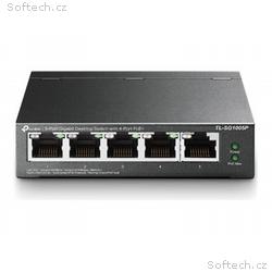 TP-Link TL-SG1005P - Přepínač - neřízený - 4 x 10,