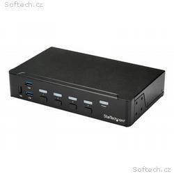 StarTech.com 4 Port HDMI KVM - HDMI KVM Switch - 1