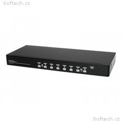 StarTech.com 8 Port 1U Rackmount USB KVM Switch Ki