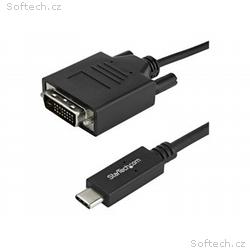 StarTech.com USB-C to DVI Cable - 6 ft, 2m - 1080p
